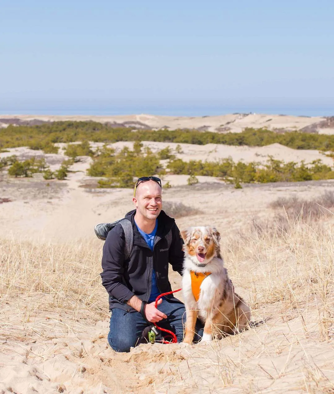 Matt and his dog Murphy
